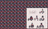 1154 - Red, White and Blue Flowers